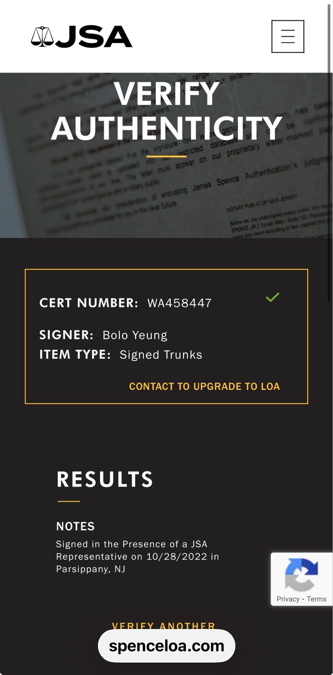 🏆 Bolo Yeung Signed Boxing / Martial Arts Trunks – JSA Witnessed Autograph