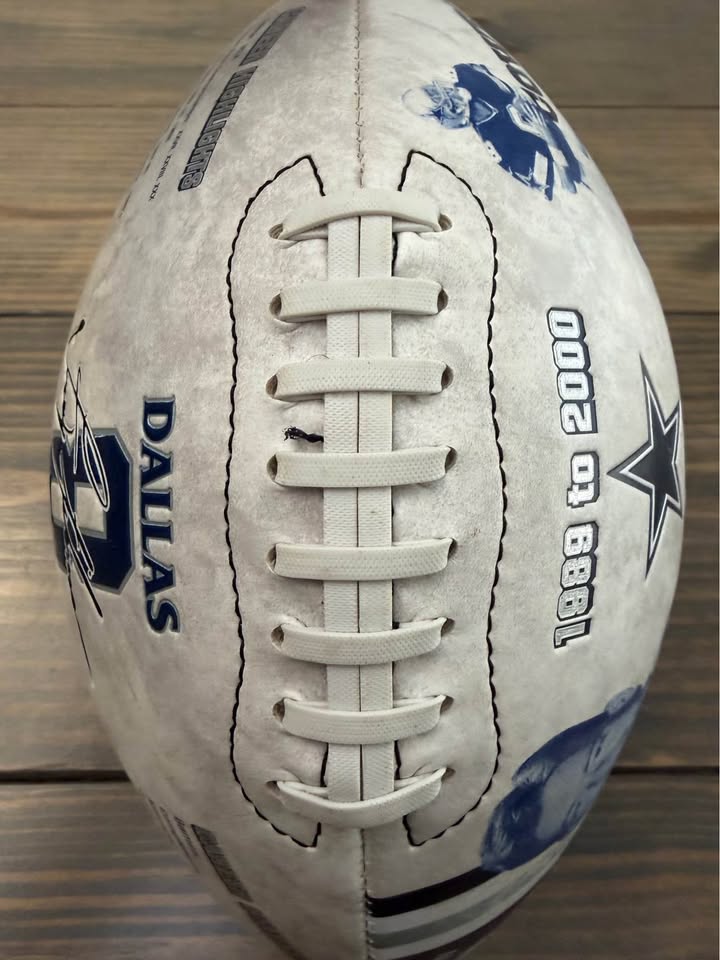 🏈 Troy Aikman Dallas Cowboys Limited Edition Collector Football – Facsimile Signature – #/10,000 $50