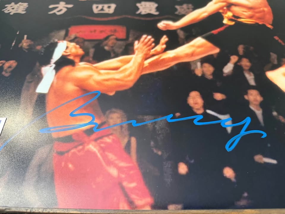 🥋 Bolo Yeung Signed “Bloodsport” 16x20 Photo – ACOA Certified