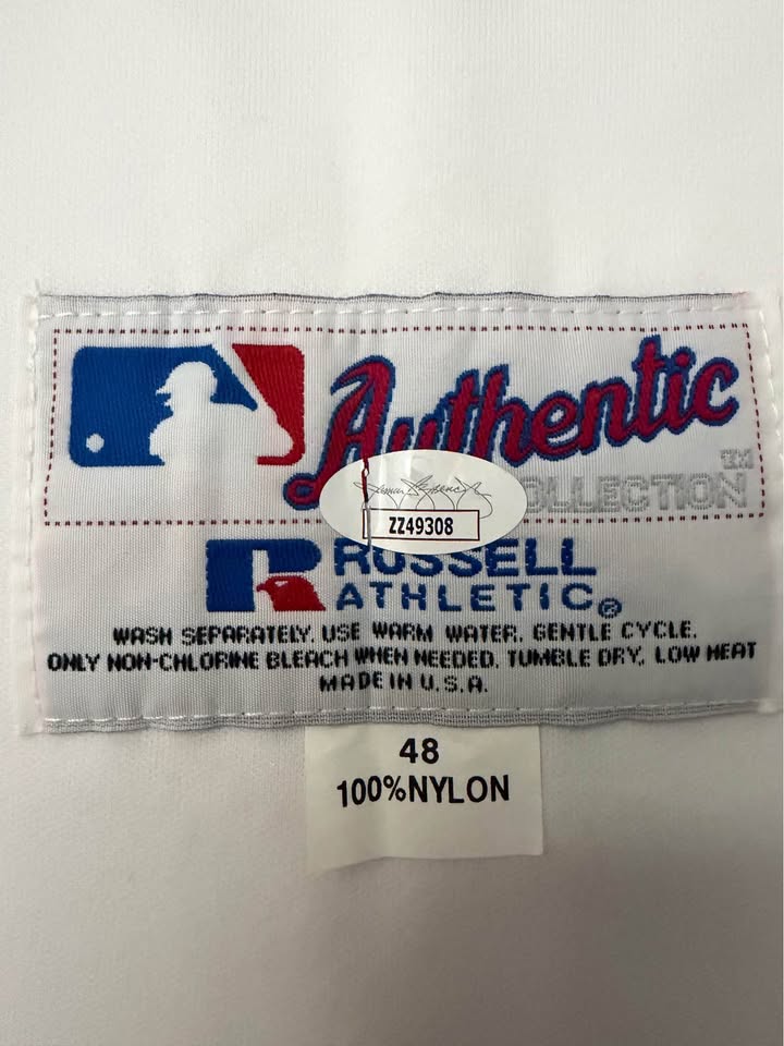 ⚾ Nolan Ryan Autographed Texas Rangers Authentic Jersey – Inscribed + Custom Stitched (JSA LOA)