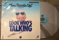 🎬 John Travolta Autographed “Look Who’s Talking” LaserDisc Album – Beckett Certified