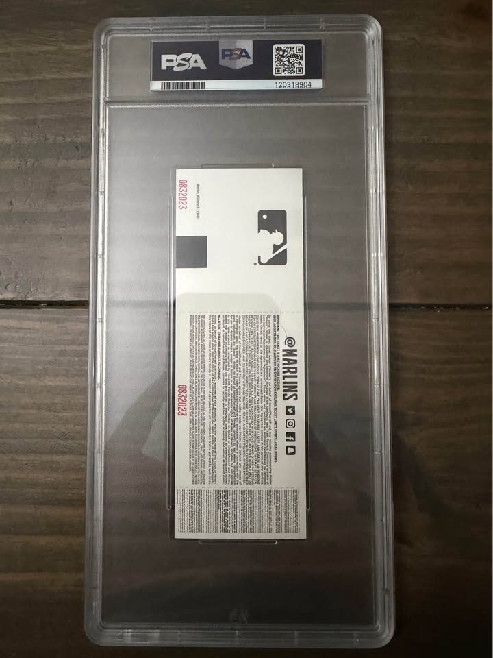 🔥 PSA 10 GEM MINT – Shohei Ohtani Historic 50/50 Full Ticket Stub – 9/19/24