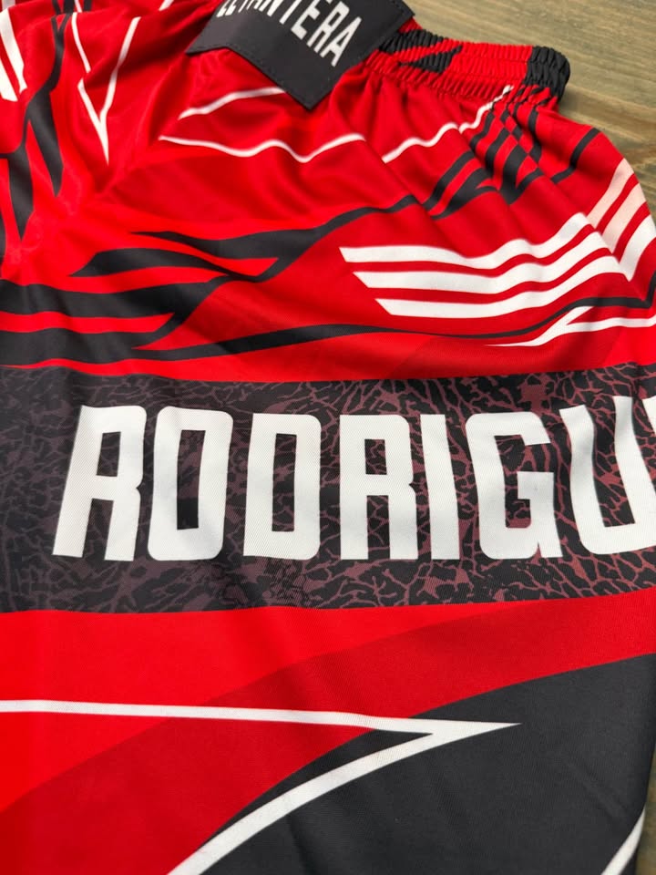 Yair Rodriguez Signed Fight Shorts – Beckett Witnessed (El Pantera)