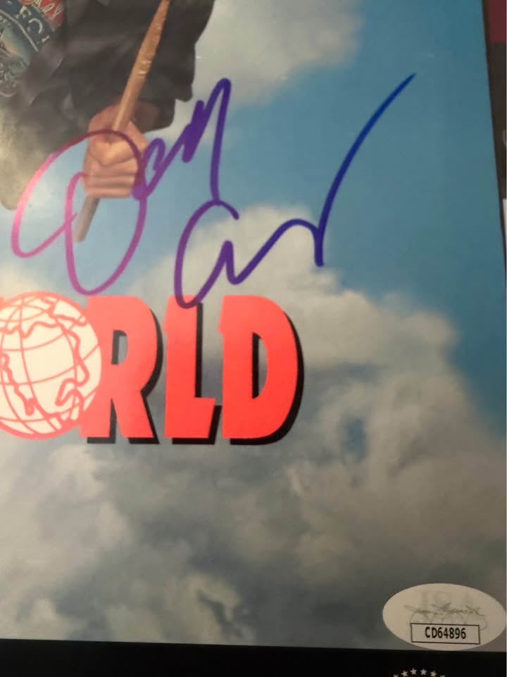 🎸📼 WAYNE’S WORLD LaserDisc (Widescreen) – SIGNED by Dana Carvey (Garth) | JSA AUTHENTICATED 🎬🤘