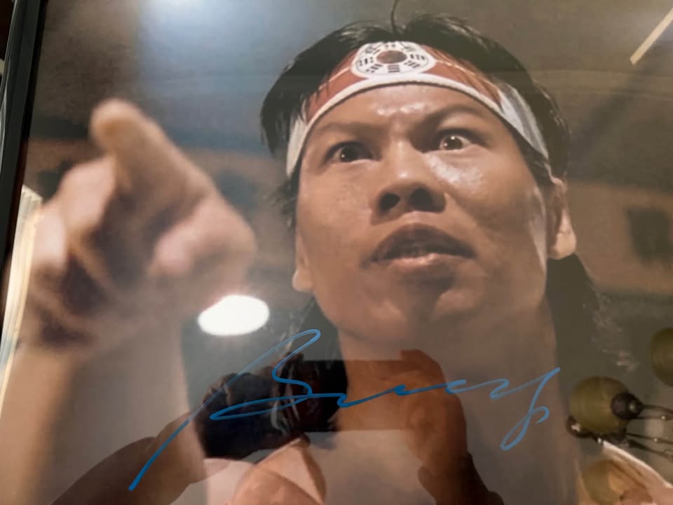 🥋 Bolo Yeung Signed “Bloodsport” Photo 16x20 frame – ACOA Authenticated