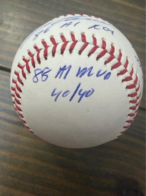 ⚾ Jose Canseco Signed Official MLB Baseball – FULL Inscription Piece – AWM Authenticated