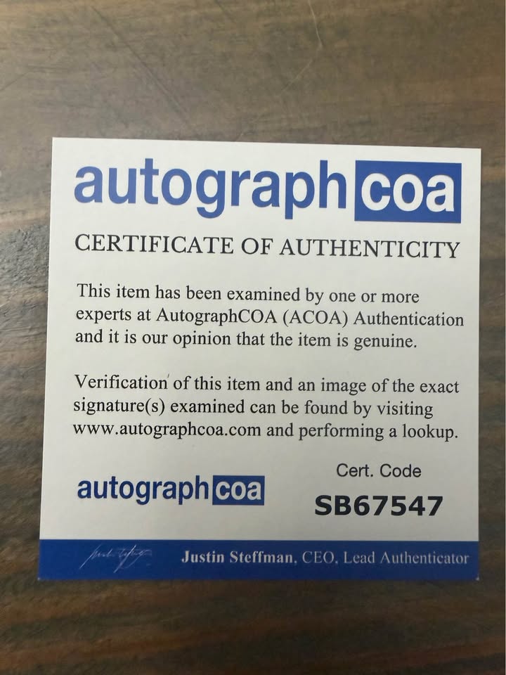 🥋 Bolo Yeung Signed “Bloodsport” Photo 16x20 frame – ACOA Authenticated