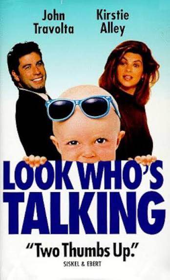 🎬 John Travolta Autographed “Look Who’s Talking” LaserDisc Album – Beckett Certified