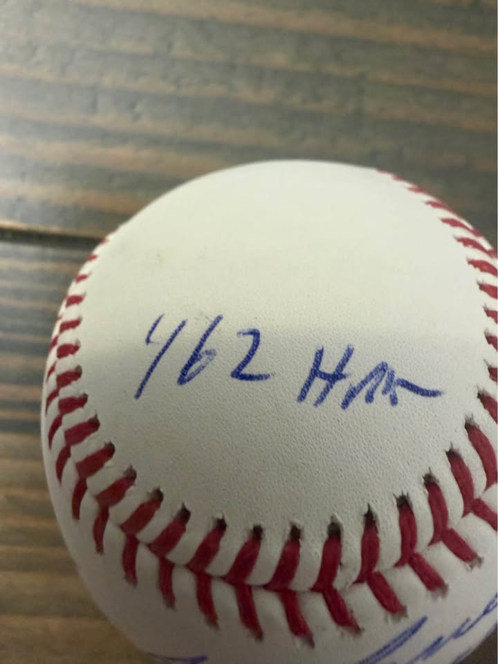 ⚾ Jose Canseco Signed Official MLB Baseball – FULL Inscription Piece – AWM Authenticated