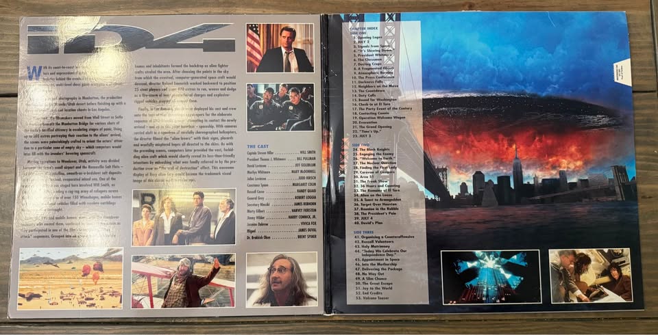 PSA Authentic Will Smith Signed Independence Day LaserDisc
