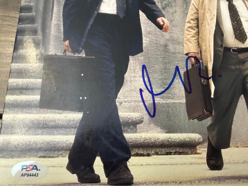 🎬✨ PSA Authentic Matt Damon Signed The Rainmaker LaserDisc – Widescreen Edition ✨🎬