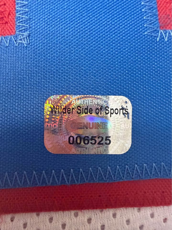 🔥 Haywood Jeffires Signed Houston Oilers Jersey (Wilder Side of Sports)