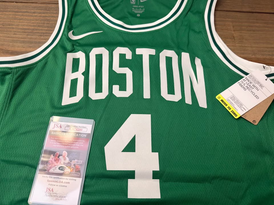 🏀 Nike Jrue Holiday Signed Boston Finals Jersey – JSA Certified – Size 48 (Large) – New w/ Tags