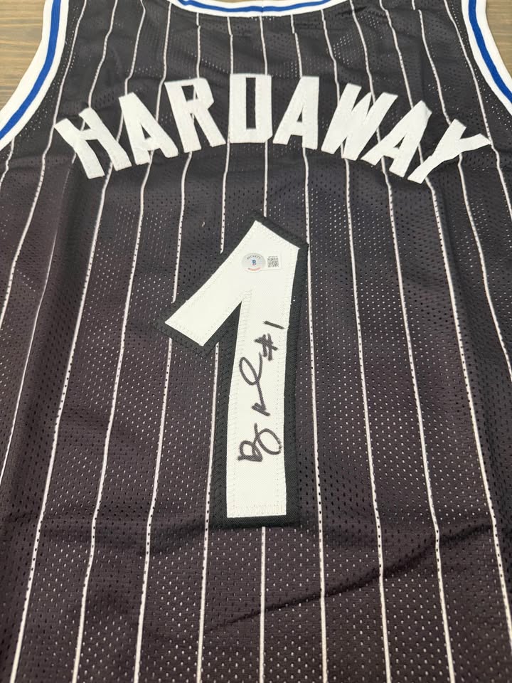 🔥 Penny Hardaway Autographed Orlando Magic Jersey (Beckett Witnessed) 🏀