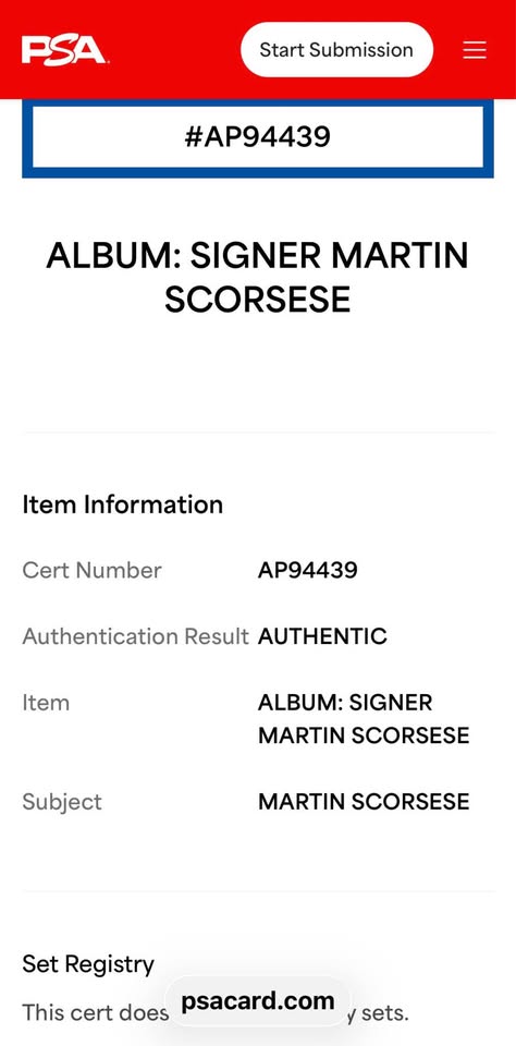 🎬 Martin Scorsese Signed “GoodFellas” LaserDisc Cover (PSA Authentic)