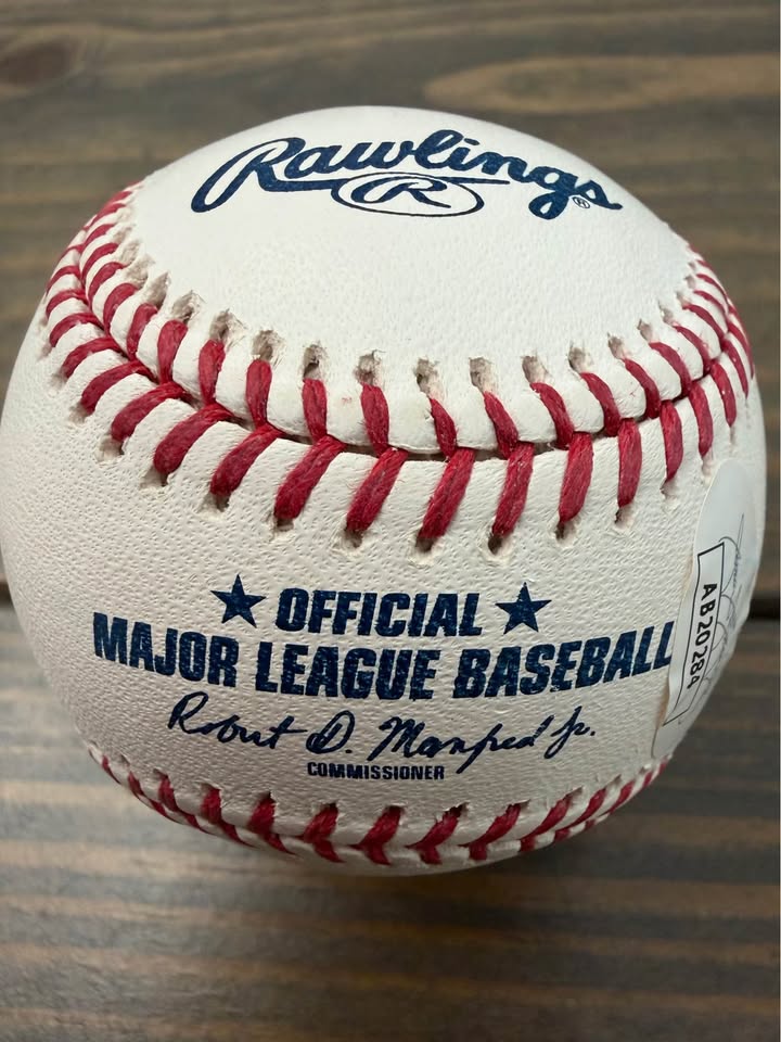 ⚾️ Bret Hart Signed Official Rawlings MLB Baseball – JSA Certified – Pink Ink Auto 💗