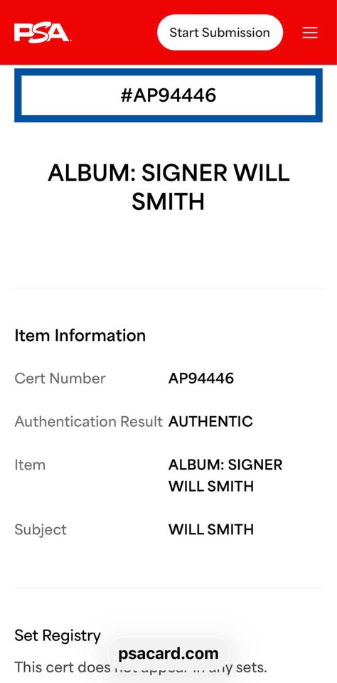 PSA Authentic Will Smith Signed Independence Day LaserDisc