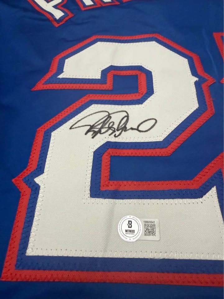 📌 Rafael Palmeiro Autographed Texas Rangers Jersey (Beckett Witnessed)