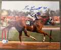 Ron Turcotte Signed Horse Racing Photo 8x10 Beckett Authenticated (BT95166) “73”