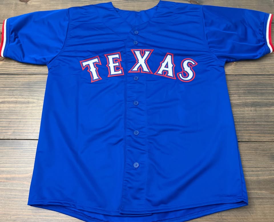 📌 Rafael Palmeiro Autographed Texas Rangers Jersey (Beckett Witnessed)