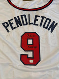 ⚾ Terry Pendleton Signed Atlanta Braves Jersey – “91 NL MVP” Inscription (Size XL) ⚾