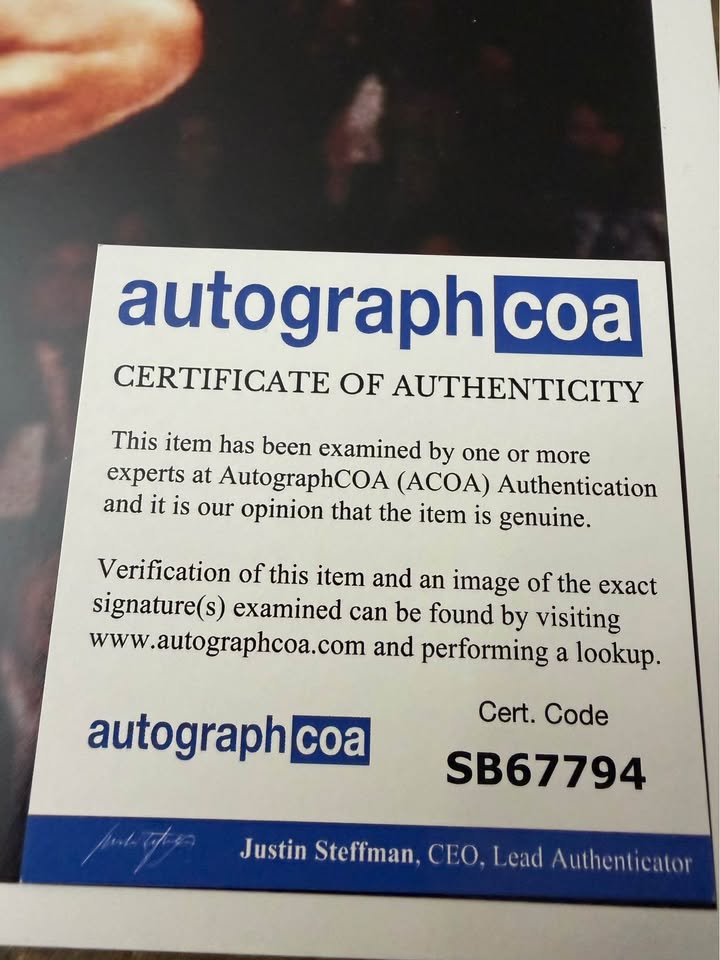 🔥 Bloodsport Action Scene Photo (11x17) – Hand Signed by Bolo Yeung (ACOA Certified)