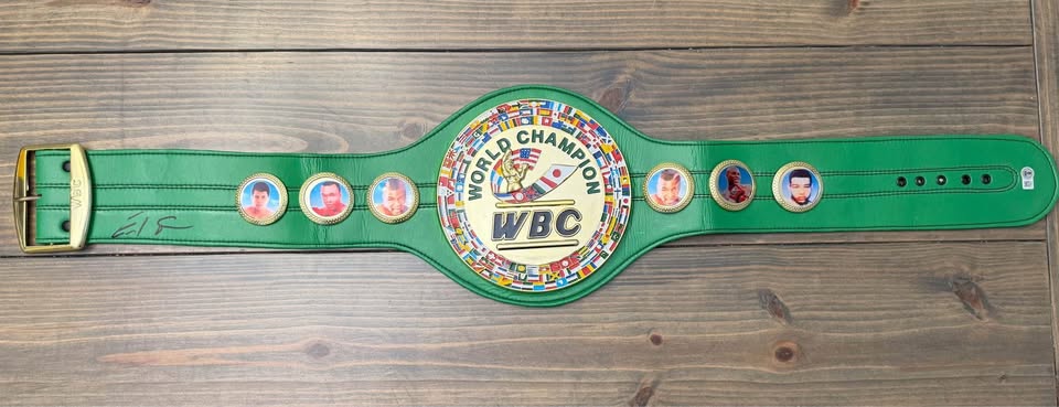 🥊 Errol Spence Jr. Signed WBC World Championship Belt – Beckett Witnessed