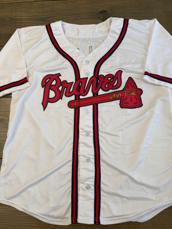 ⚾ Terry Pendleton Signed Atlanta Braves Jersey – “91 NL MVP” Inscription (Size XL) ⚾