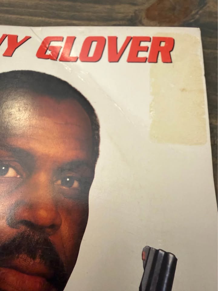 🎬 Danny Glover Signed “Lethal Weapon 3” LaserDisc Cover – JSA Authenticated