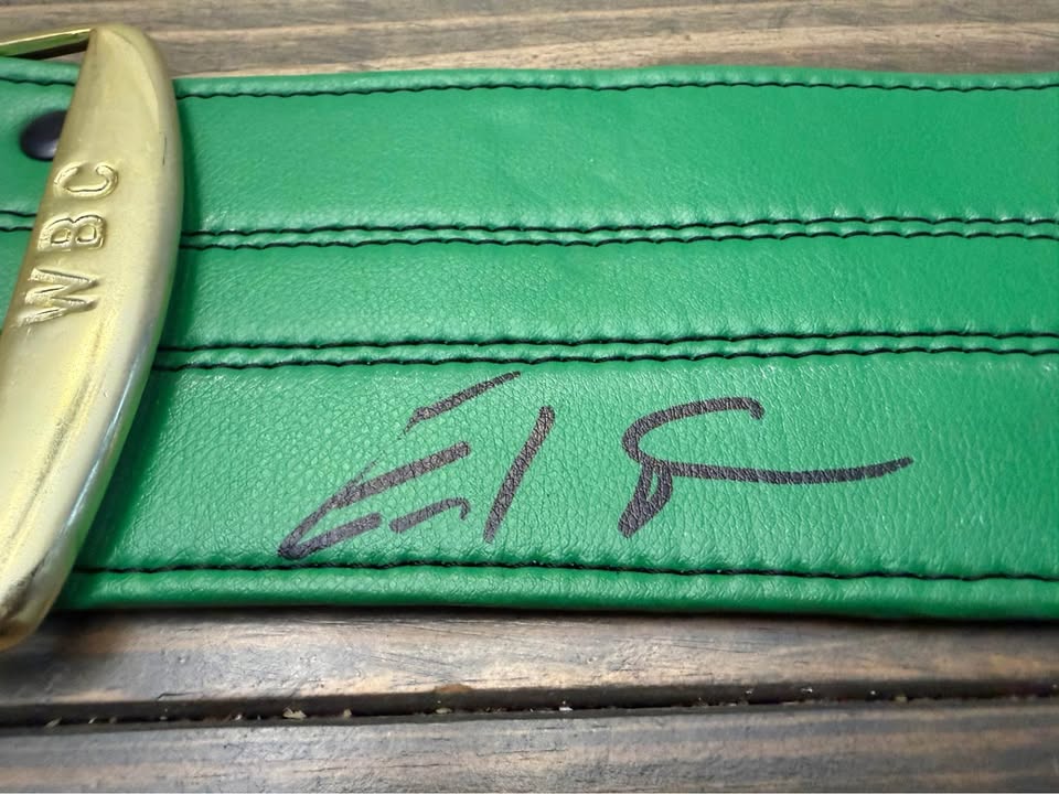 🥊 Errol Spence Jr. Signed WBC World Championship Belt – Beckett Witnessed
