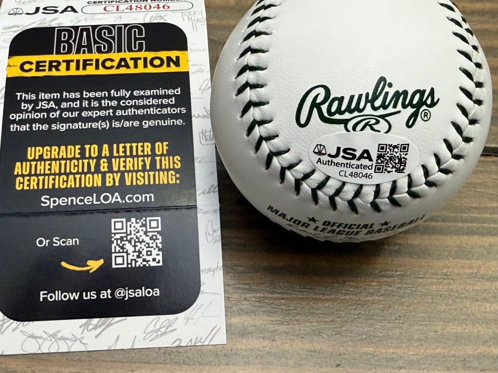 💣 José Canseco Signed Oakland A’s Official MLB Baseball (JSA COA) ⚾🔥