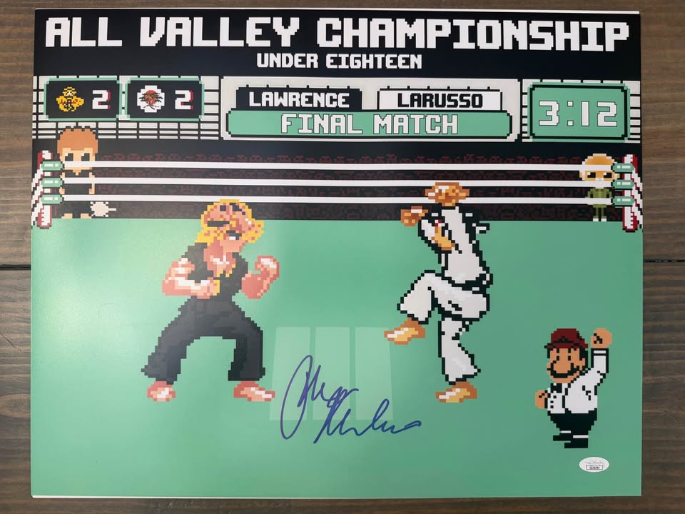 🥋 Ralph Macchio Signed “Karate Kid” All Valley Championship 16x20 Photo – JSA Authenticated