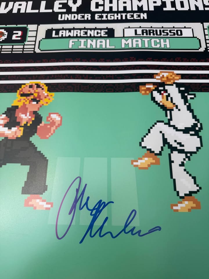 🥋 Ralph Macchio Signed “Karate Kid” All Valley Championship 16x20 Photo – JSA Authenticated