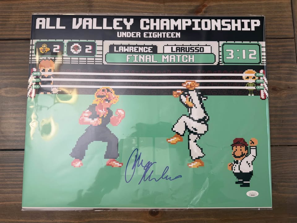 🥋 Ralph Macchio Signed “Karate Kid” All Valley Championship 16x20 Photo – JSA Authenticated