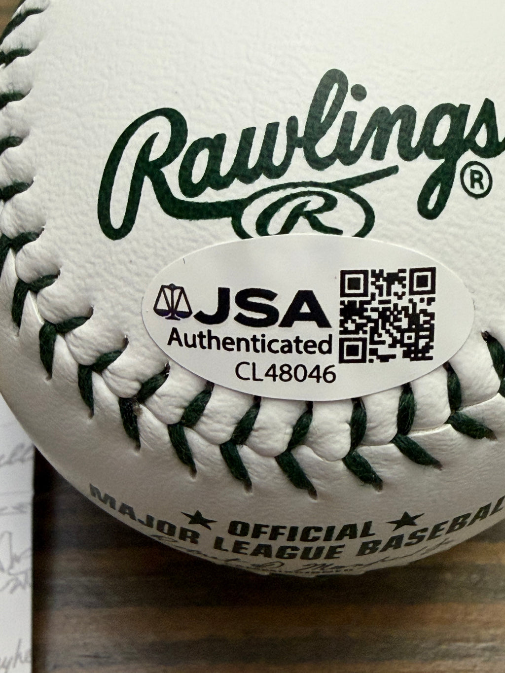 💣 José Canseco Signed Oakland A’s Official MLB Baseball (JSA COA) ⚾🔥