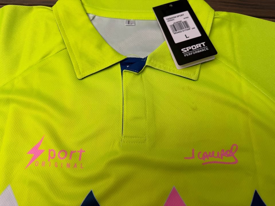 🔥⚽ Jorge Campos Signed Neon Goalkeeper Jersey – JSA Witnessed – Size Large