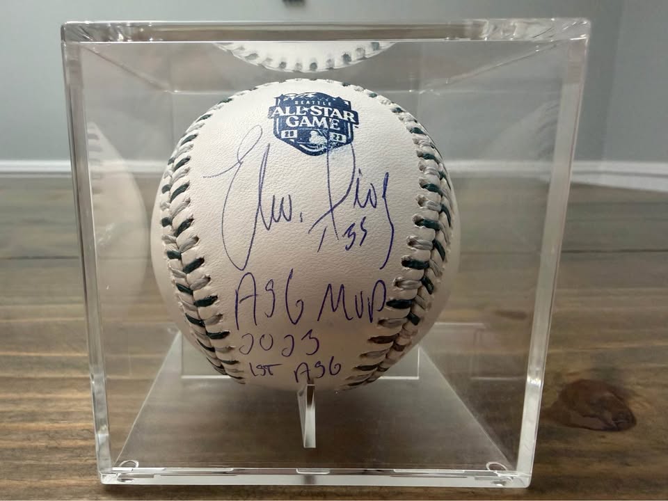 ⚾️ Elias Díaz Signed 2023 MLB All-Star Game Baseball – ASG MVP Inscription – Beckett Witnessed