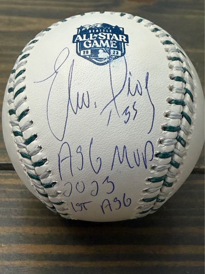 ⚾️ Elias Díaz Signed 2023 MLB All-Star Game Baseball – ASG MVP Inscription – Beckett Witnessed