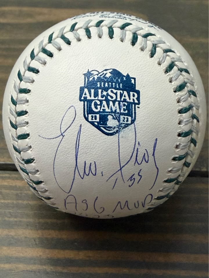 ⚾️ Elias Díaz Signed 2023 MLB All-Star Game Baseball – ASG MVP Inscription – Beckett Witnessed