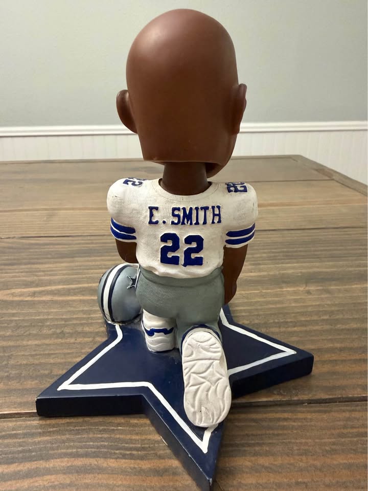 🏈 Emmitt Smith 2002 “Defend the Star” Limited Edition Bobblehead #6715/16727 Dallas Cowboys $50