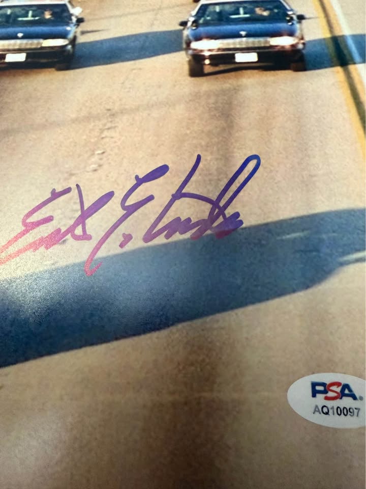 🚨 Erik Estrada Signed O.J. Simpson “Bronco Chase” 11x14 Photo (PSA) 🚨