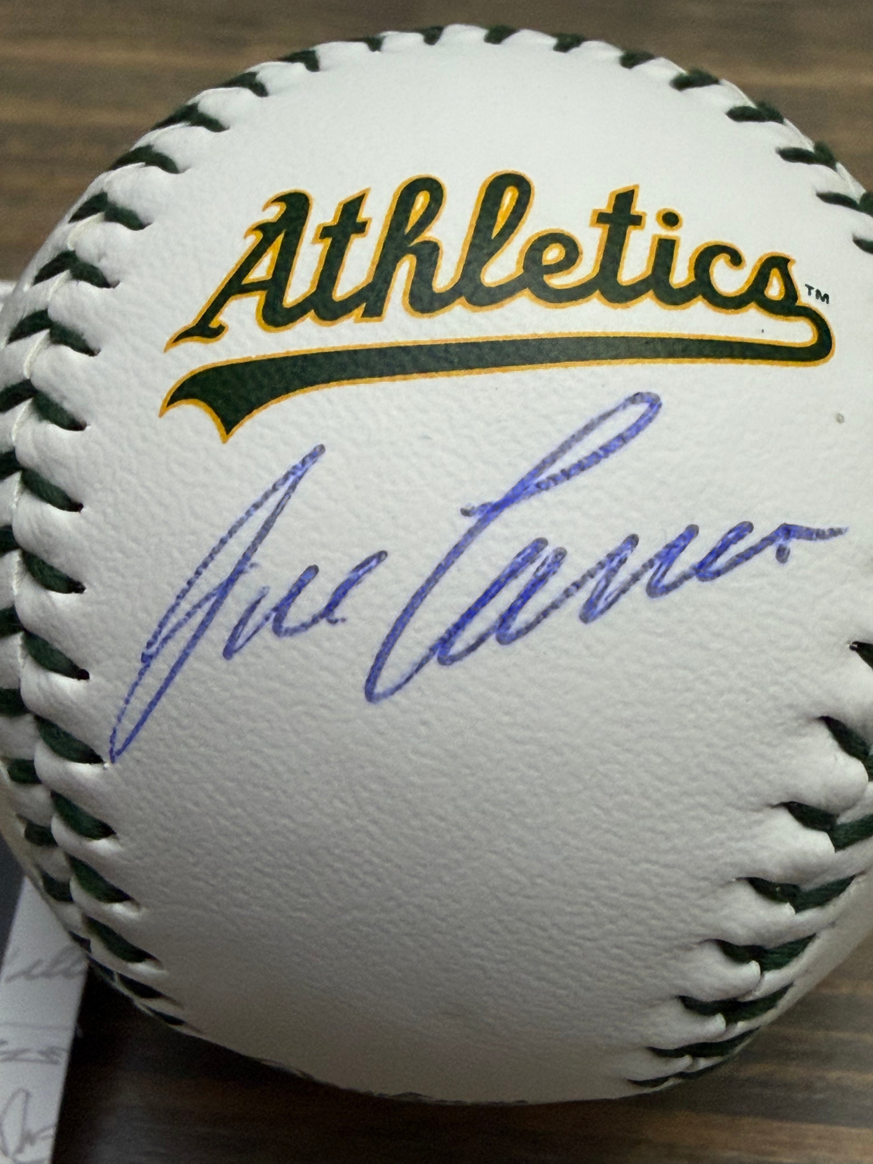 💣 José Canseco Signed Oakland A’s Official MLB Baseball (JSA COA) ⚾🔥