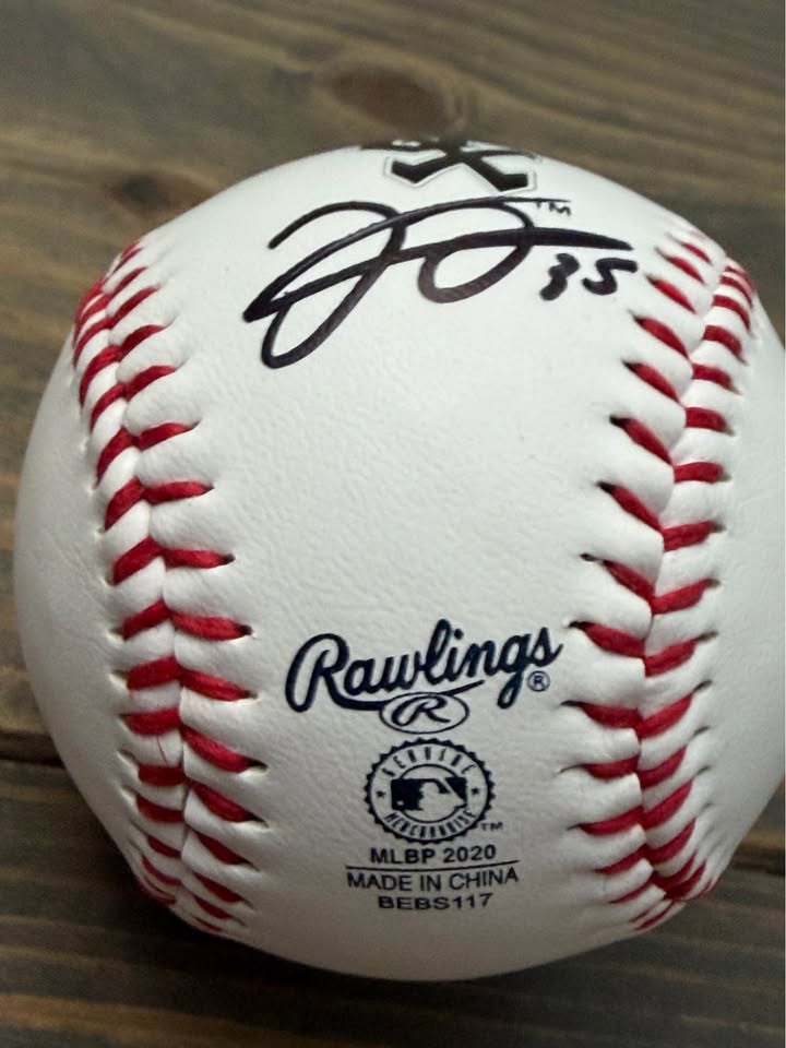 ⚾ Frank Thomas Signed White Sox Logo Baseball JSA Witnessed Authenticated Auto HOF “Big Hurt” ⚾