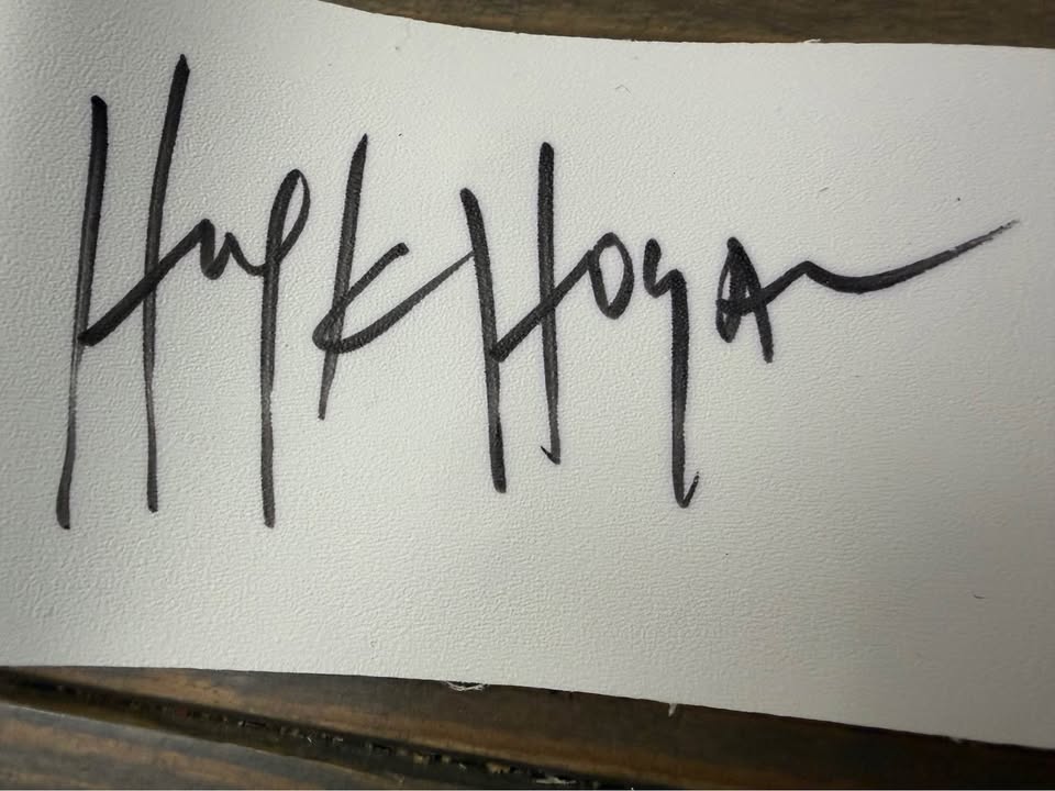 🏆🔥 Hulk Hogan Signed WWE Intercontinental Championship Belt – Schwartz Sports Authenticated 🔥🏆