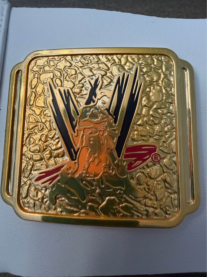 🏆🔥 Hulk Hogan Signed WWE Intercontinental Championship Belt – Schwartz Sports Authenticated 🔥🏆