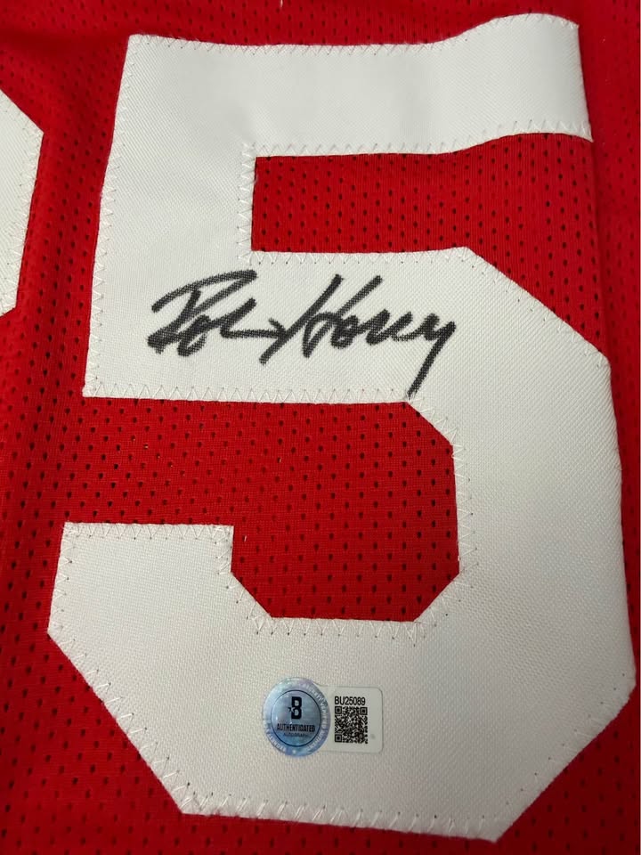 🏀 Robert Horry Signed Houston Basketball Jersey #25 – Beckett Authenticated