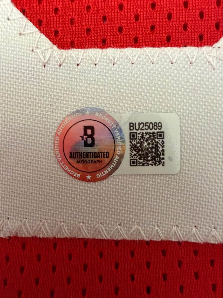 🏀 Robert Horry Signed Houston Basketball Jersey #25 – Beckett Authenticated