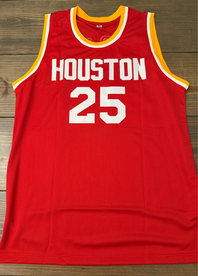 🏀 Robert Horry Signed Houston Basketball Jersey #25 – Beckett Authenticated