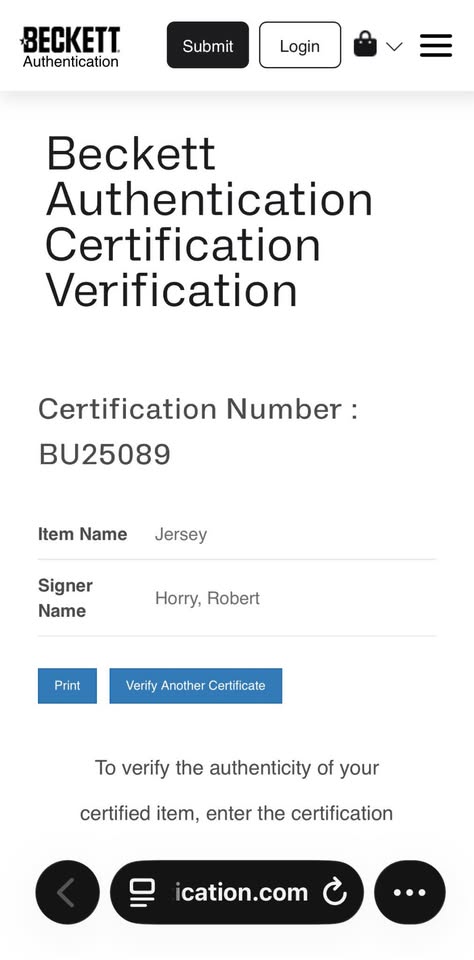 🏀 Robert Horry Signed Houston Basketball Jersey #25 – Beckett Authenticated
