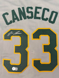 ⚾ Jose Canseco Signed Oakland Athletics Jersey – Beckett Witnessed BAS Auto